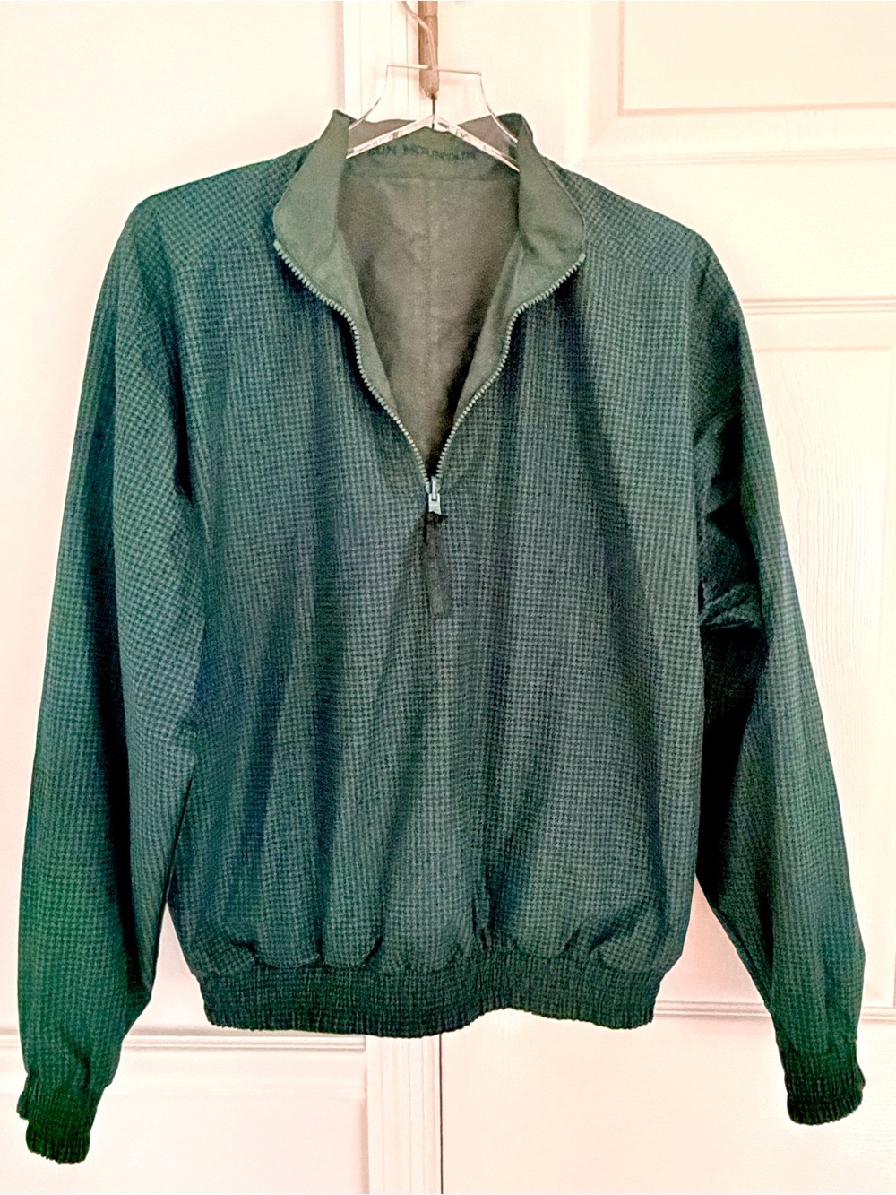 Sun Mountain Sports reversible pullover golf jacket windbreaker Green men's M